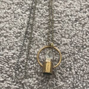 Handmade roller ball necklace